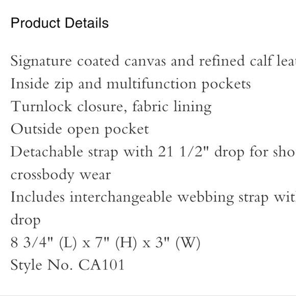 Coach Willow Saddle Bag In Rainbow Signature Canvas - Picture 6 of 12